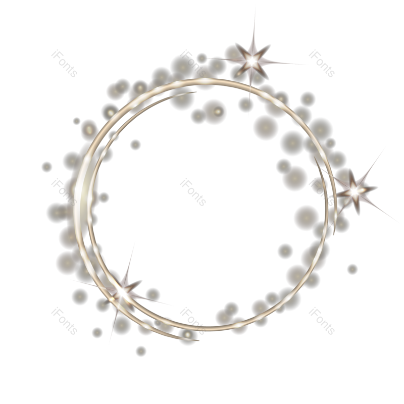 边框图片,光效元素,光圈PNG,星光免抠素材